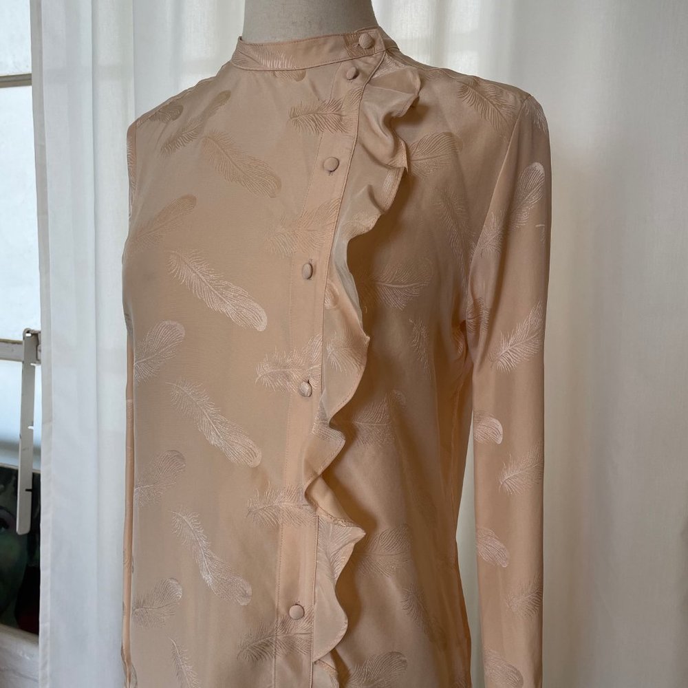 Sézane Ita silk blouse